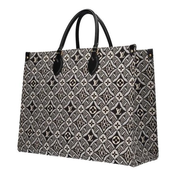 Louis Vuitton Tote Bag On The Go Jacquard Canvas GM - Picture 1 of 7